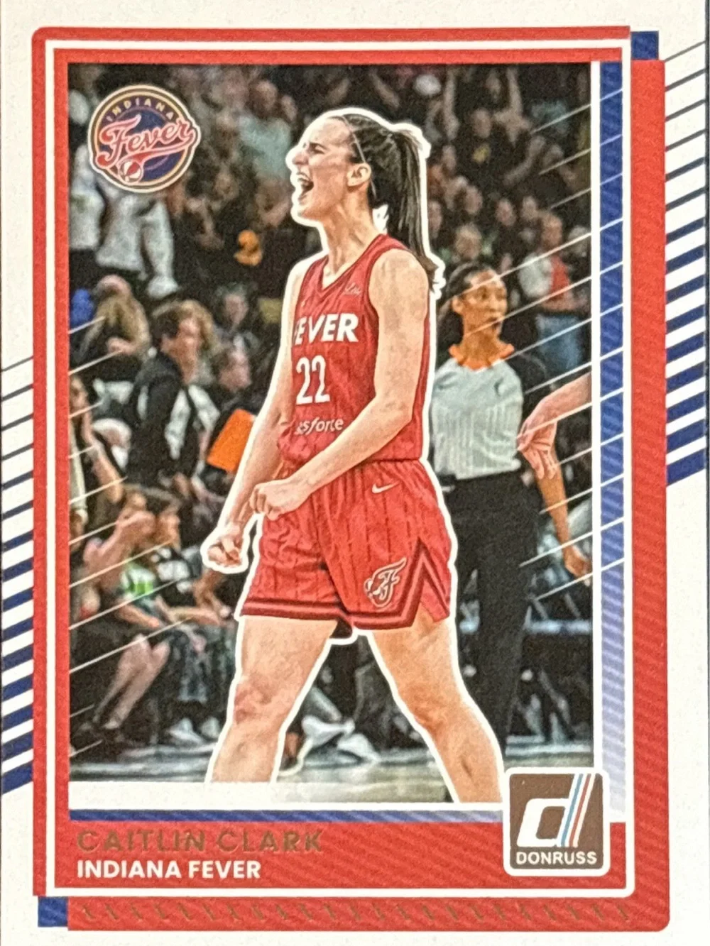 Panini Donruss Caitlin Clark Basketball Trading Card